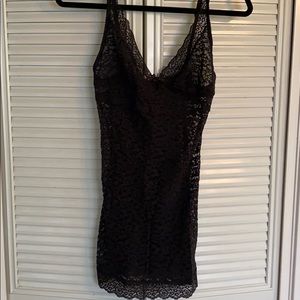 Victoria’s Secret black lace lingerie